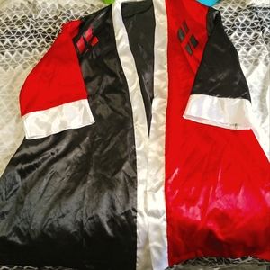 Harley Quinn silk robe